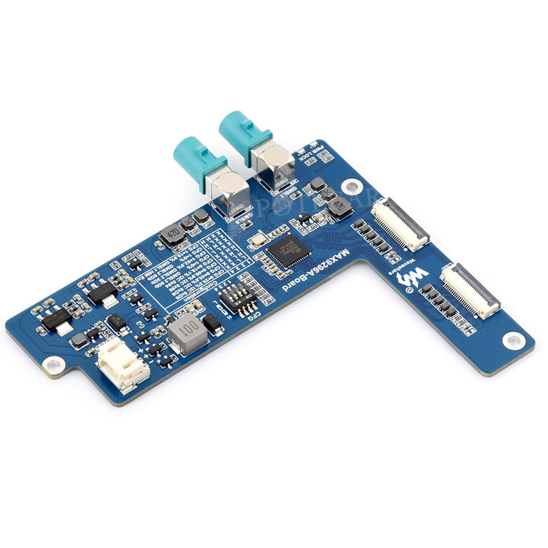 MAX9296A GMSL Camera Adapter Board 2-Ch High-Speed And Low-Latency Transmission For Raspberry Pi 5 Jetson Orin Nano/NX