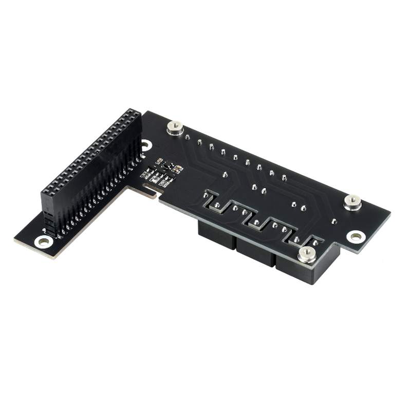 Jetson Nano Quality 3 Ch Relay Expansion Board Optocoupler Isolation