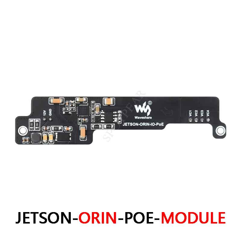 NVIDIA Jetson Orin Nano/NX PoE Mini Expansion Board Power over Ethernet RJ45 802.3af compliant