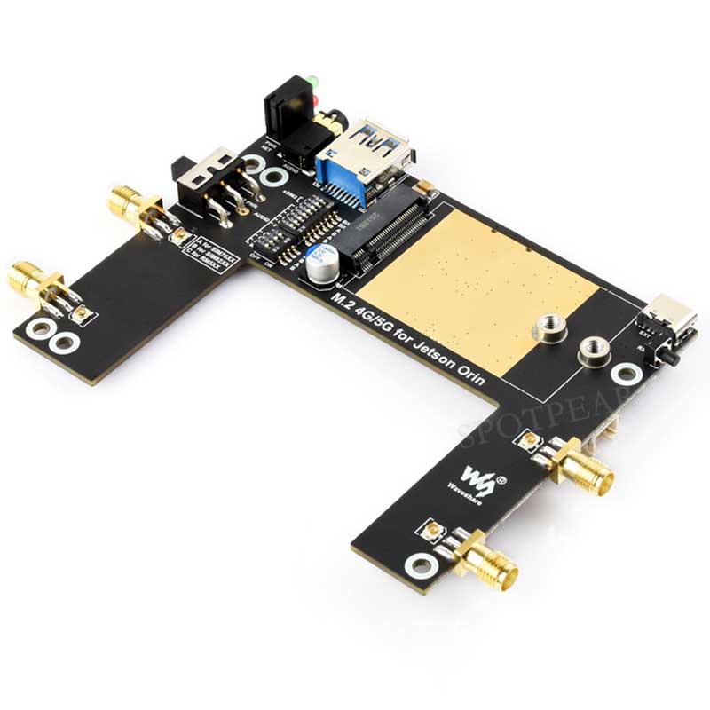 Jetson Orin 5G/4G/3G expansion board GNSS GPS RM520N-GL