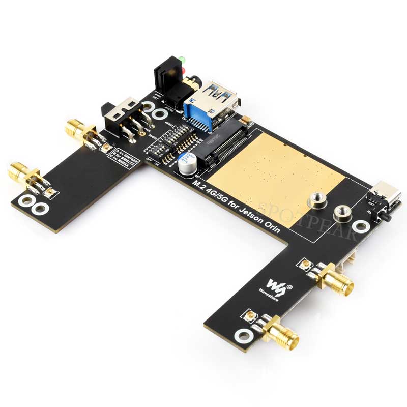 Jetson Orin 4G/3G/2G expansion board GNSS GPS SIM7600G-H-M.2