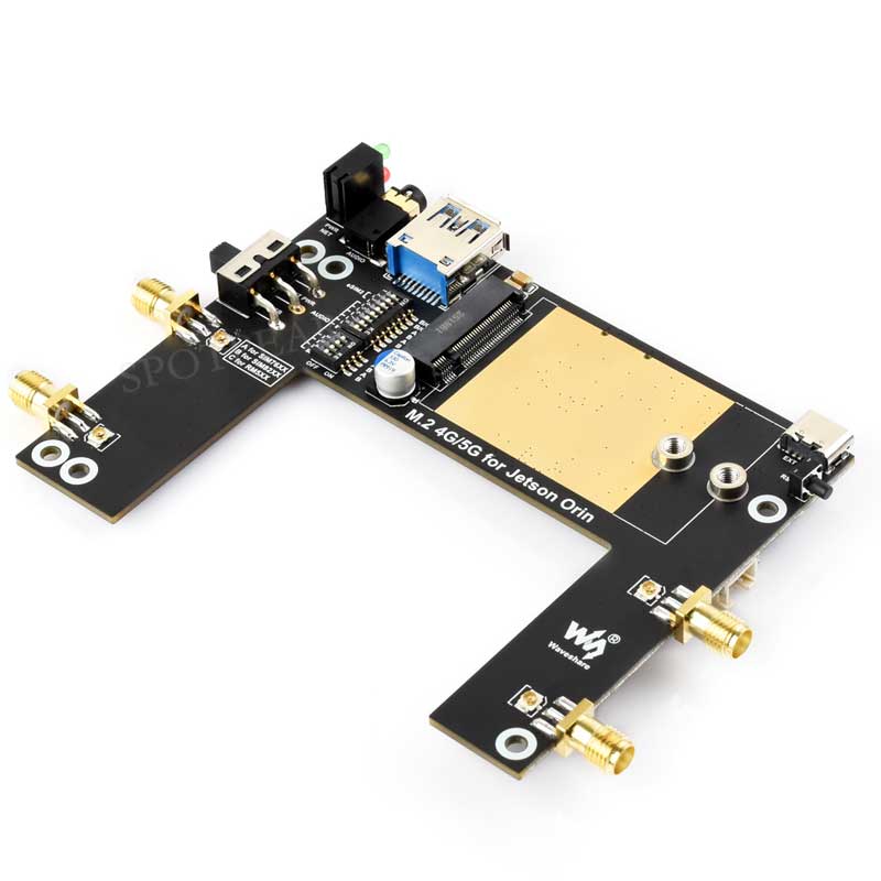 Jetson Orin 5G/4G/3G expansion board GNSS GPS SIM8260G-M2 SIM8262E-M2