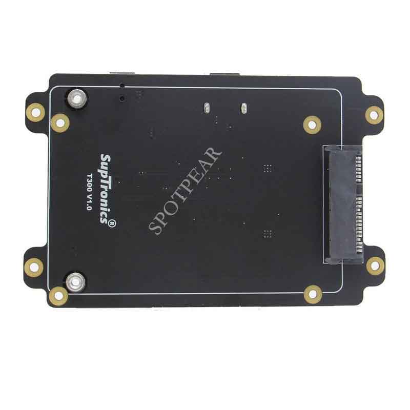 NVIDIA Jetson Nano 2.5 inch SATA SSD/HDD Shield Storage Expansion Board T300 V1.1 with Case