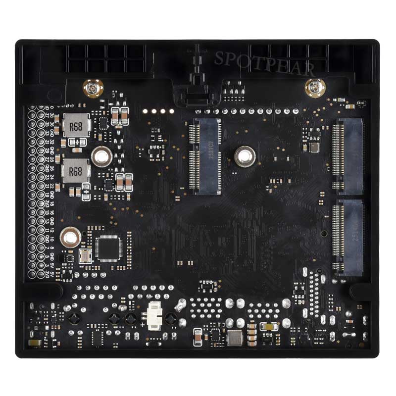 Jetson Orin Nano/NX Super Developer IO Base Development Board Dual network RJ45 For Jetson Orin Nano/NX Module