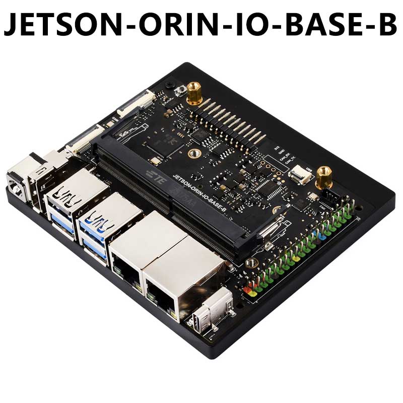 Jetson Orin Nano/NX Super Developer IO Base Development Board Dual network RJ45 For Jetson Orin Nano/NX Module