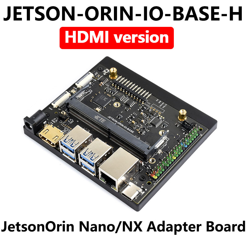 Jetson Orin Nano/NX Super Developer IO Base Development Board HDMI Version For Jetson Orin Nano/NX Module