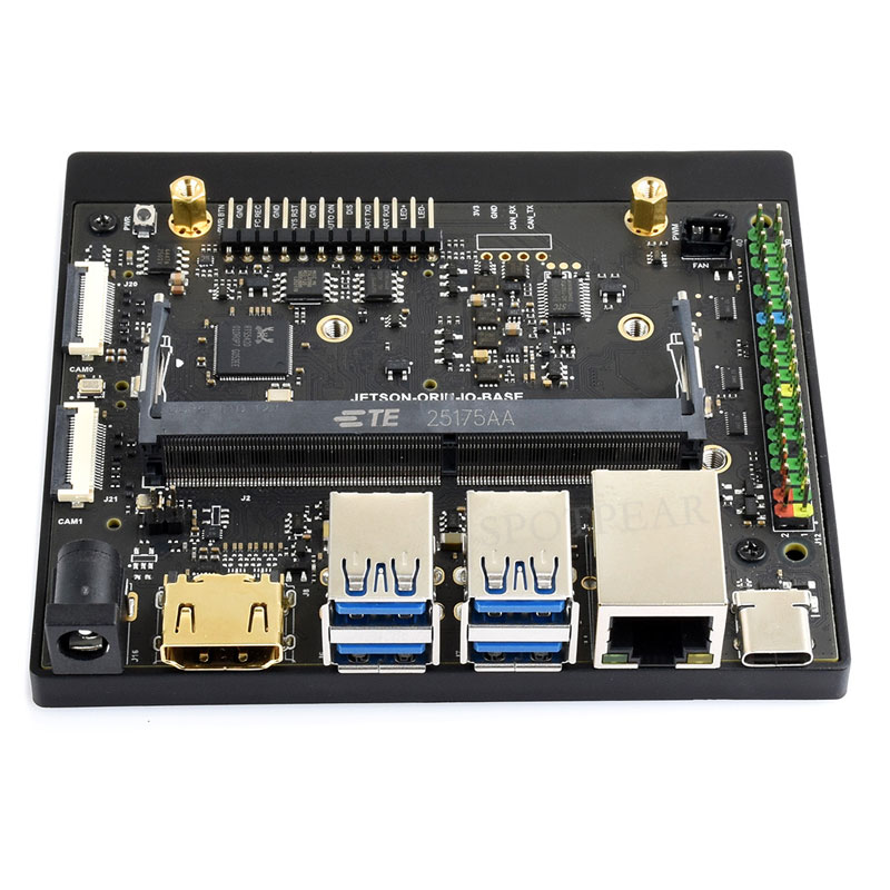 Jetson Orin Nano/NX Super Developer IO Base Development Board HDMI Version For Jetson Orin Nano/NX Module