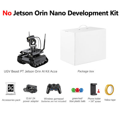 UGV Beast PT Kit AI OpenCV Robot Car MediaPipe For Jetson Orin