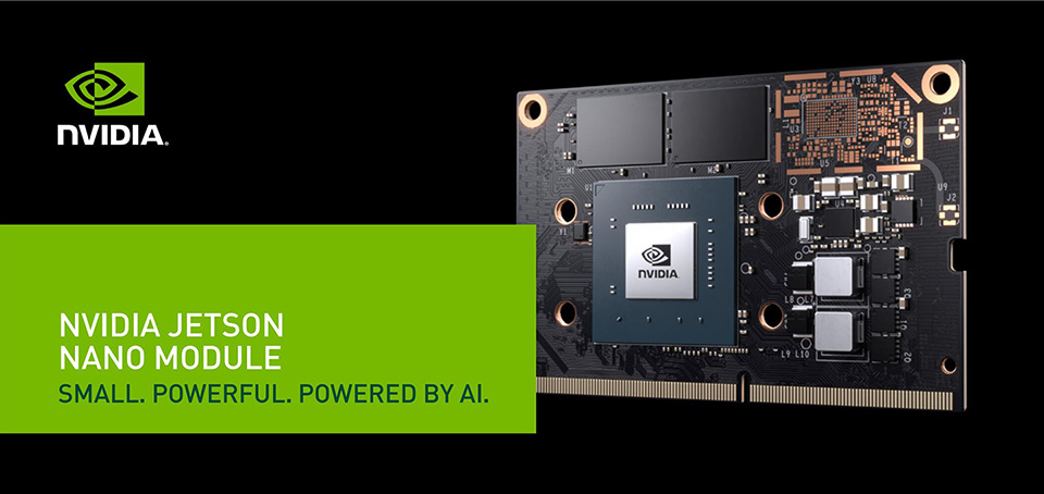 NVIDIA Jetson Nano Module RAM 4G Small AI SOM with 16GB EMMC