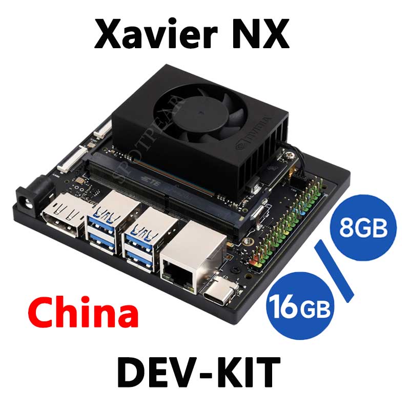 Jetson Xavier NX AI Development Kit RAM-8/16G Onboard eMMC-16GB Powerful Performance At The Edge