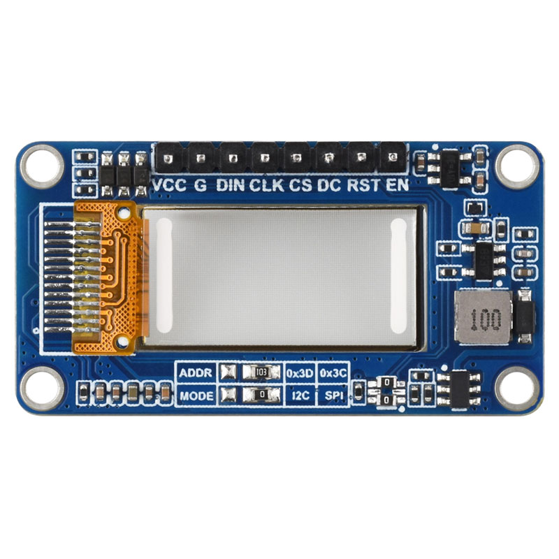0.96inch Transparent OLED 128×64 SSD1312 For Arduino/Raspberry Pi /ESP32 /STM32