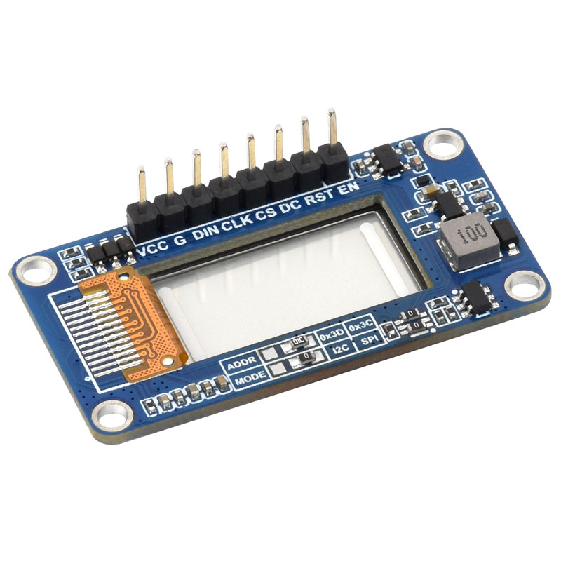 0.96inch Transparent OLED 128×64 SSD1312 For Arduino/Raspberry Pi /ESP32 /STM32