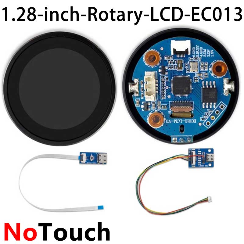 1.28 inch Round Rotary LCD Smart Screen 1.28inch Knob Display 240x240 Option Touch/No-Touch