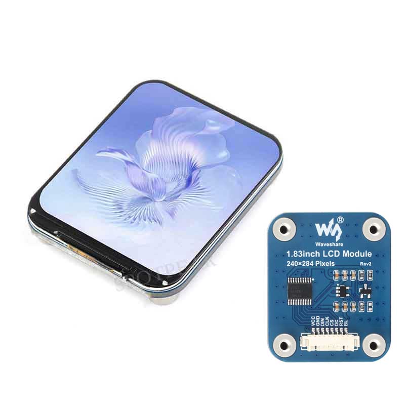 1.83inch LCD Screen Display 240×284 ST7789B For Arduino /Raspberry Pi /ESP32S3 /Pico /STM32
