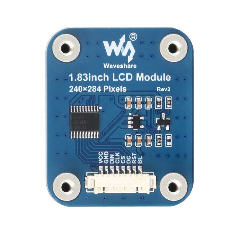 1.83inch LCD Screen Display 240×284 ST7789B For Arduino /Raspberry Pi /ESP32S3 /Pico /STM32