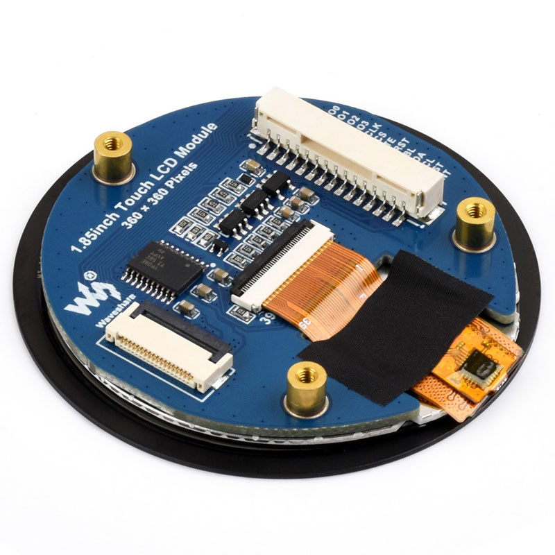 1.85inch LCD TouchScreen Display 360×360 ST77916 For Arduino /Raspberry Pi /ESP32 /Pico /STM32