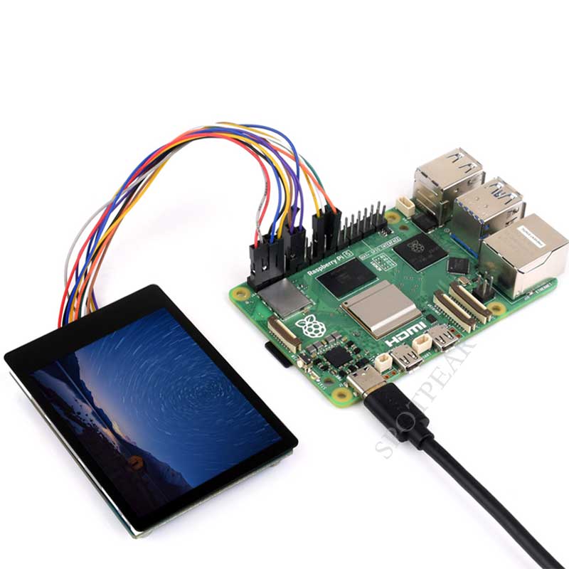 2.8inch Capacitive TouchScreen LCD Display ST7789 CST328 240x320 For Arduino/Raspberry Pi/ESP32/Pico