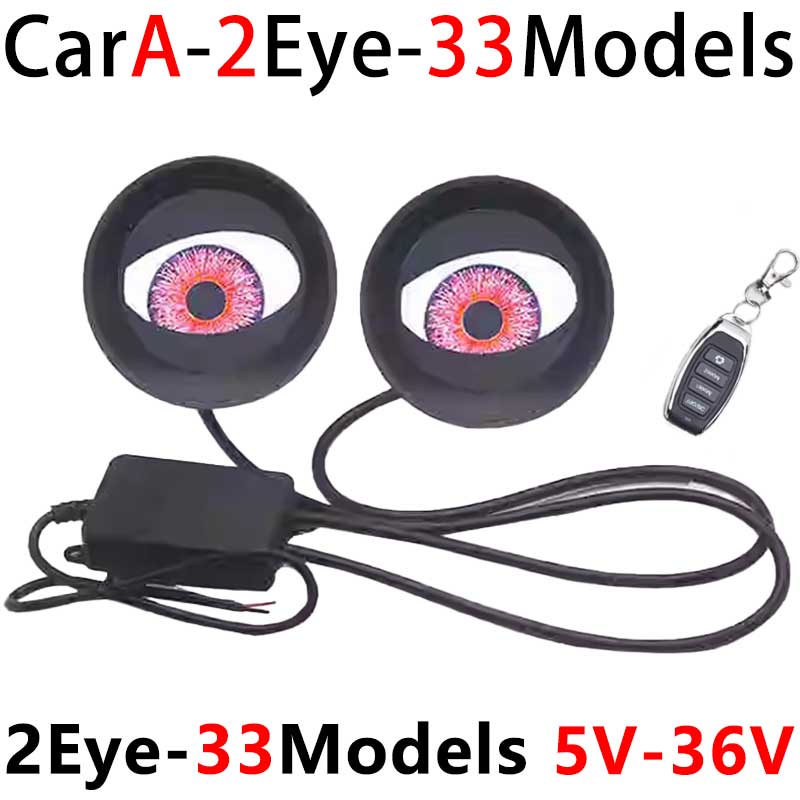 Devil's Eye Electronic Eye Headlight‌ DIY Display Screen For ​​Toy /Doll /Robot /Car /Motorcycle /Bike