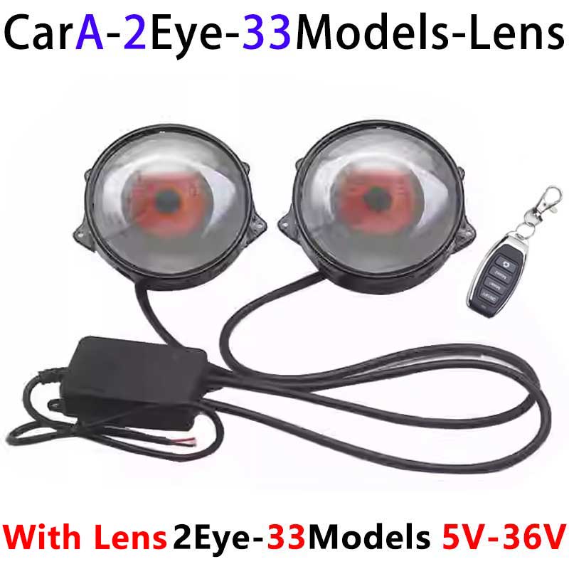 Devil's Eye Electronic Eye Headlight‌ DIY Display Screen For ​​Toy /Doll /Robot /Car /Motorcycle /Bike