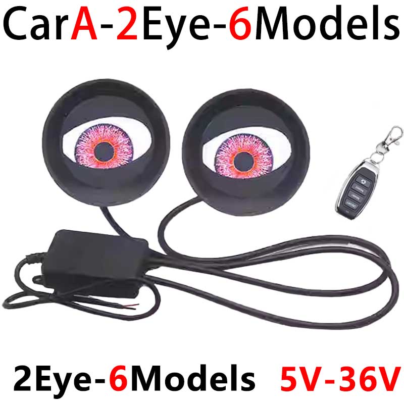 Devil's Eye Electronic Eye Headlight‌ DIY Display Screen For ​​Toy /Doll /Robot /Car /Motorcycle /Bike