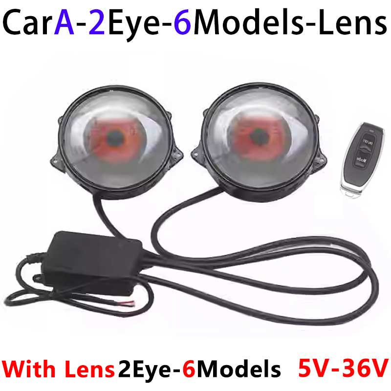 Devil's Eye Electronic Eye Headlight‌ DIY Display Screen For ​​Toy /Doll /Robot /Car /Motorcycle /Bike