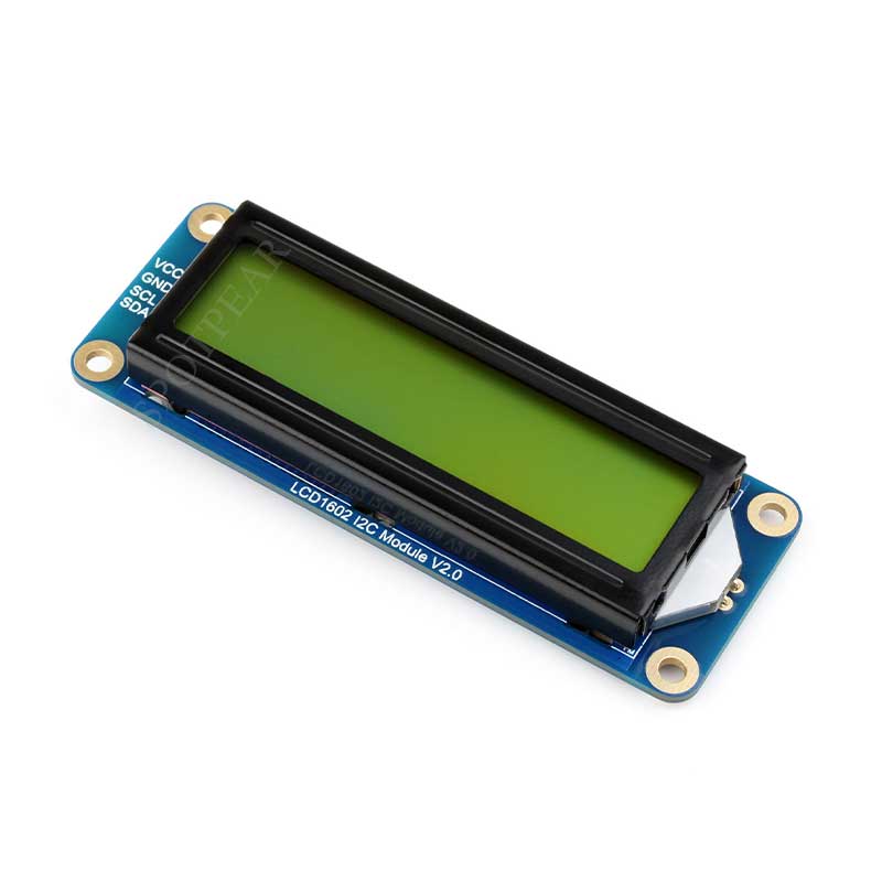 LCD1602 I2C Module PWM Adjustable backlight 3.3V/5V For Arduino/ Raspberry Pi/ Pico/ Jetson Nano/ ESP32