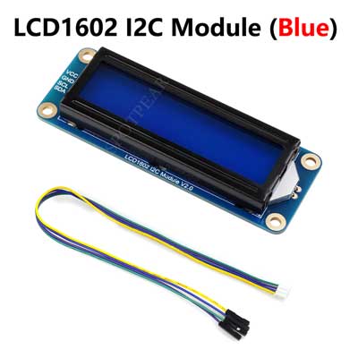 LCD1602 I2C Module PWM Adjustable backlight 3.3V/5V For Arduino/ Raspberry Pi/ Pico/ Jetson Nano/ ESP32