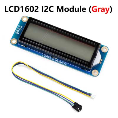 LCD1602 I2C Module PWM Adjustable backlight 3.3V/5V For Arduino/ Raspberry Pi/ Pico/ Jetson Nano/ ESP32