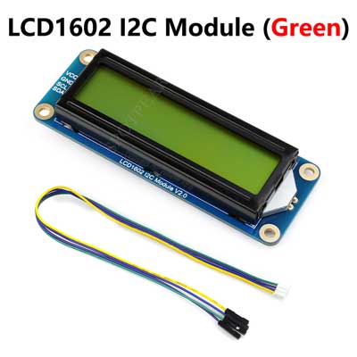 LCD1602 I2C Module PWM Adjustable backlight 3.3V/5V For Arduino/ Raspberry Pi/ Pico/ Jetson Nano/ ESP32