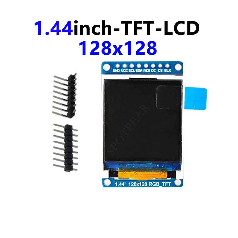 0.96inch1.3inch1.44inch1.8inch LCD Display Screen Round For Arduino Raspberry Pi ESP32 Pico STM32