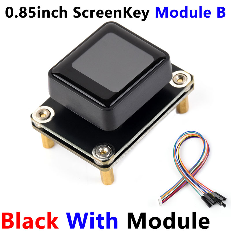 0.85inch LCD Button Mechanical Keyboard Display Screen 128x128 For Arduino /Raspberry Pi /ESP32 /RP2040 /STM32