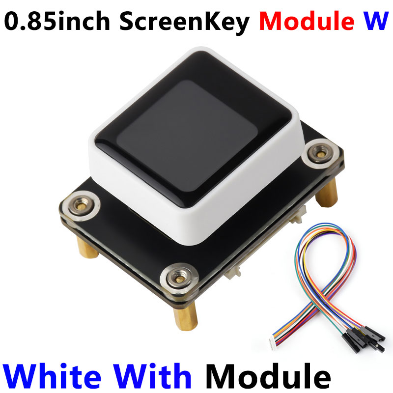 0.85inch LCD Button Mechanical Keyboard Display Screen 128x128 For Arduino /Raspberry Pi /ESP32 /RP2040 /STM32
