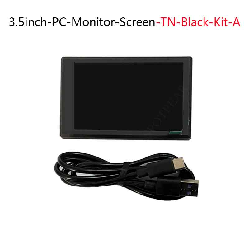 3.5 inch LCD Computer Monitor Display Screen USB Type C Secondary Screen PC CPU GPU RAM IPS Monitor