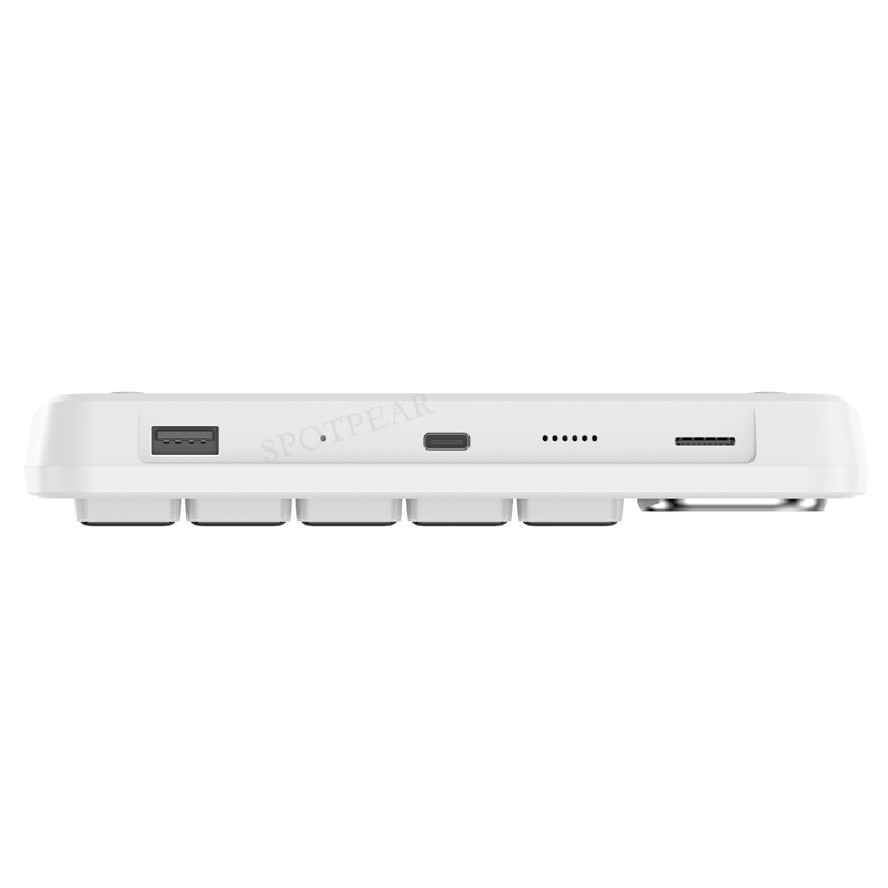 Computer AI Deepseek Mechanical Voice Keyboard Linux 10x0.85inch LCD Screen Customize keys + 2.01 inch Secondary Display
