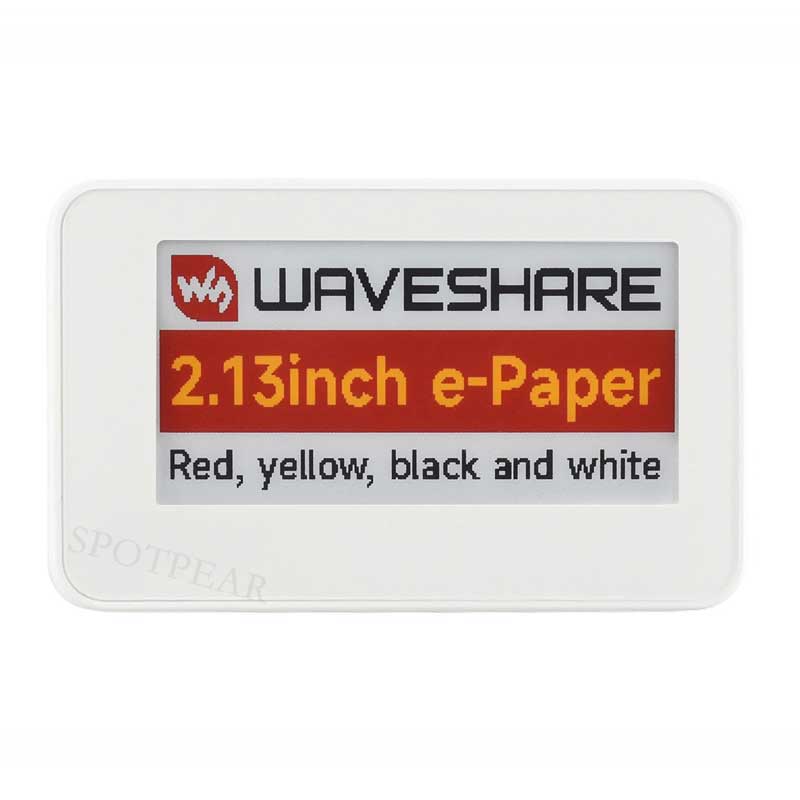 2.13 inch Passive NFC e-Paper ink (G) RYBW Display Screen No Need Battery Wireless Power & Data Transfer