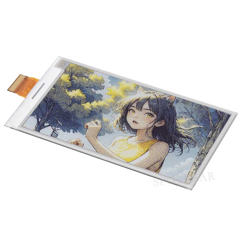 Raspberry Pi 3.7 inch e-Paper link (G) RYBW 416x240 For Arduino / Jetson Nano / STM32