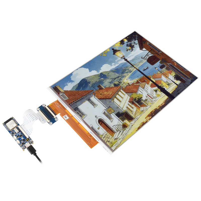 ESP32‑S3 13.3-inch E6 Full-Color E-Ink e-Paper Display