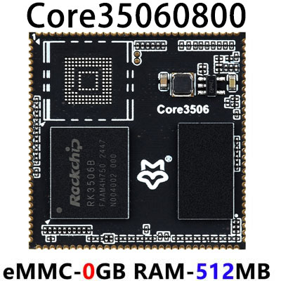 LuckFox Lyra Core RK3506B Core3506B with 512MB DDRL3 and integrated triple-core Arm Cortex-M0