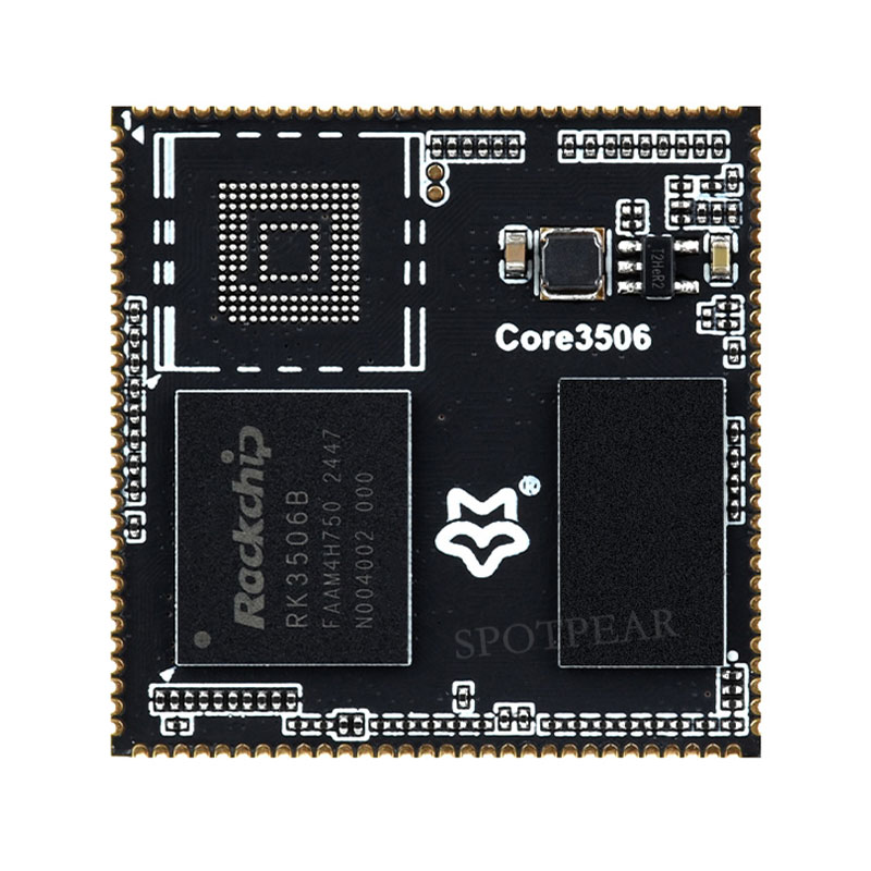 LuckFox Lyra Core RK3506B Core3506B with 512MB DDRL3 and integrated triple-core Arm Cortex-M0