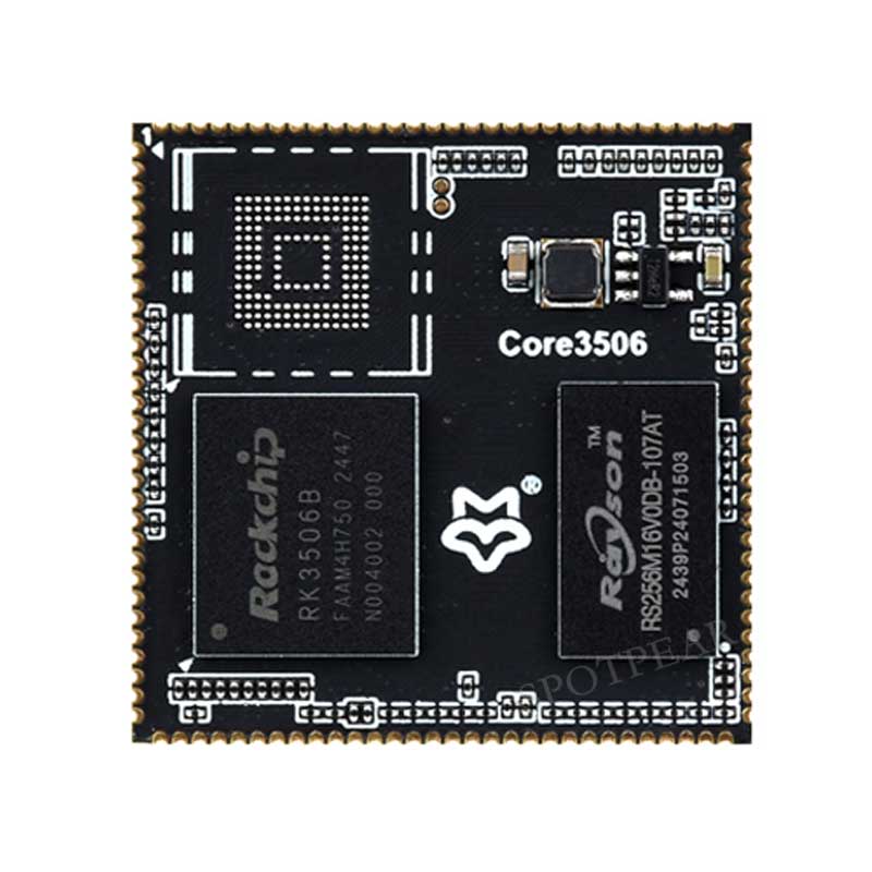 LuckFox Lyra Core RK3506B Core3506B with 512MB DDRL3 and integrated triple-core Arm Cortex-M0