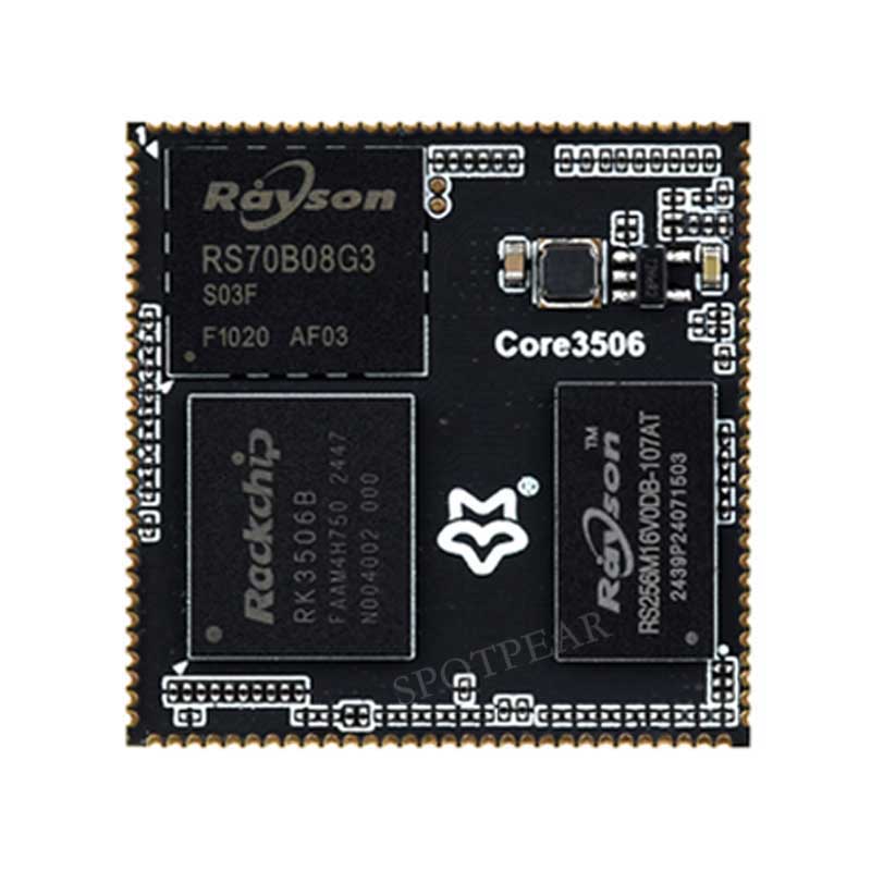 LuckFox Lyra Core RK3506B Core3506B with 512MB DDRL3 and integrated triple-core Arm Cortex-M0
