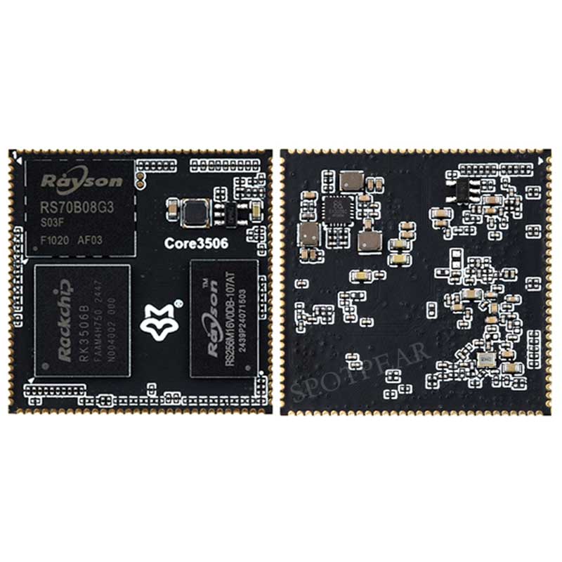 LuckFox Lyra Core RK3506B Core3506B with 512MB DDRL3 and integrated triple-core Arm Cortex-M0