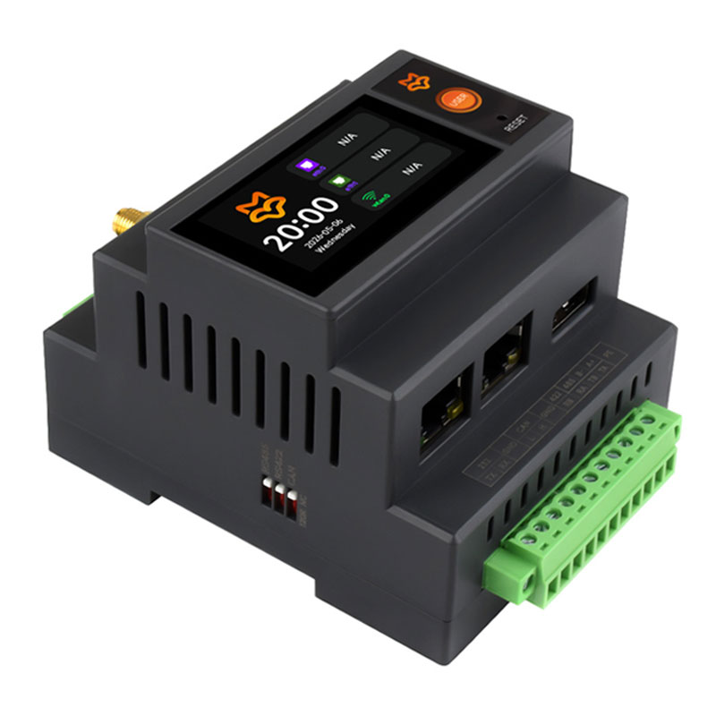 Luckfox Lyra PLC RK3506B Programmable Logic Controller 1.9inch LCD Touchscreen Dual 100Mbps Ethernet Ports