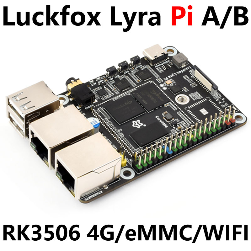 Luckfox Lyra Pi A/B RK3506 Rockchip Linux Board For MIPI/DSI Display WIFI6/4G/eMMC
