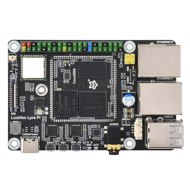 Luckfox Lyra Pi A/B RK3506 Rockchip Linux Board For MIPI/DSI Display WIFI6/4G/eMMC