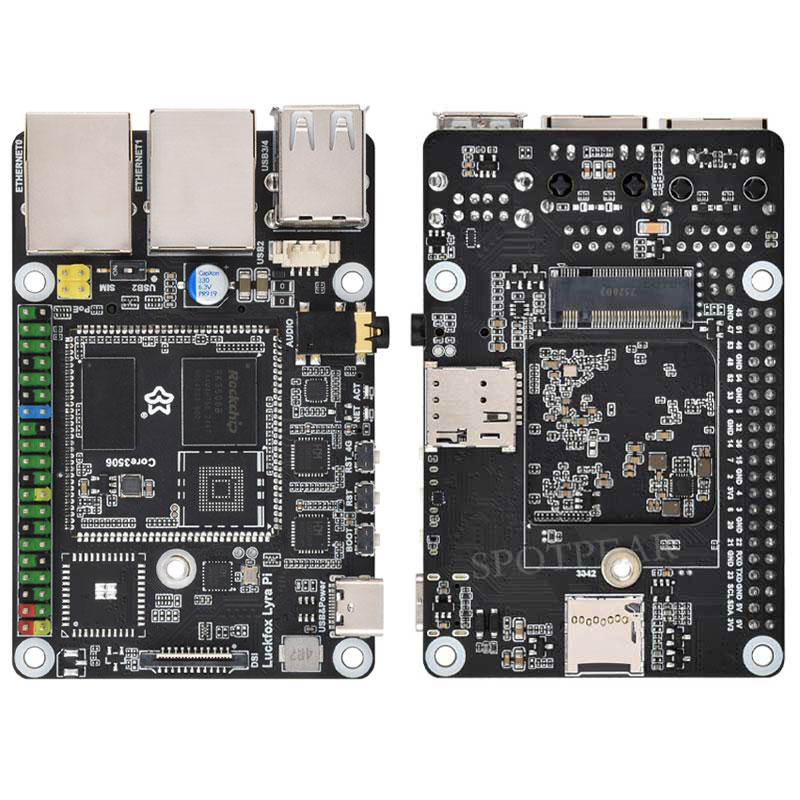 Luckfox Lyra Pi A/B RK3506 Rockchip Linux Board For MIPI/DSI Display WIFI6/4G/eMMC