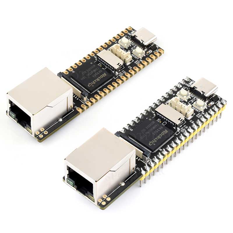 Luckfox Lyra Plus Flash-Boot RJ45 ETH Version RK3506G2 Rockchip Linux Board RK3506 For MIPI/DSI Display Cortex-A7