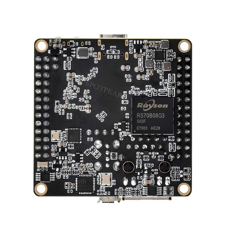 Top-Version Luckfox Lyra Ultra RK3506B OnBoard EMMC-8GB Mic Option WiFi6 /PoE With Audio and Display Port