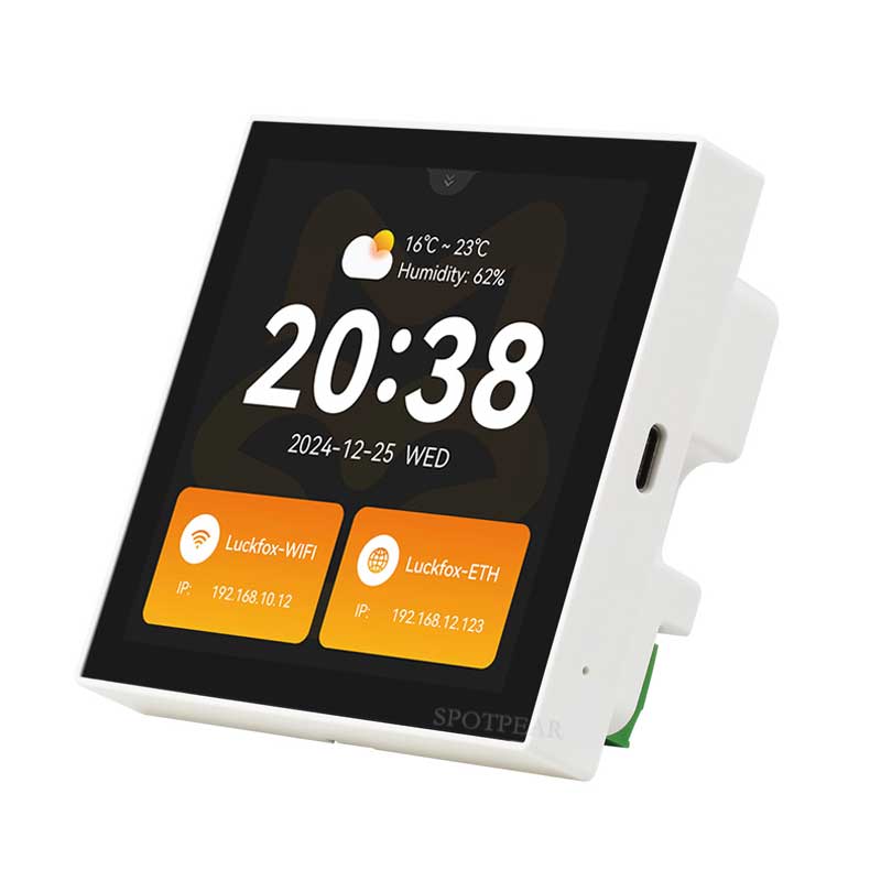 Luckfox Pico Rv1106 Core1106 Smart 86 TV Box Development Board With 4 inch LCD Display TouchScreen Relay RS485