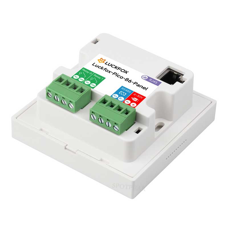 Luckfox Pico Rv1106 Core1106 Smart 86 TV Box Development Board With 4 inch LCD Display TouchScreen Relay RS485